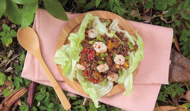 藜麥彩蔬溫沙拉